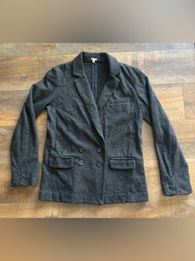 J.Crew Benny Wool Double Breasted Academia Schoolboy Preppy Blazer Women's Sz 8